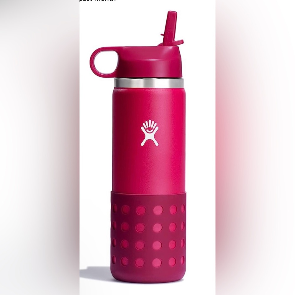 Hydro Flask 20 oz. Kids' Wide Mouth Bottle with Straw Lid and Boot